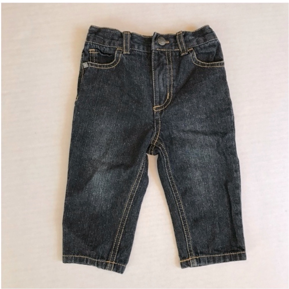 Kid’s Kenneth Cole Reaction Black Jeans Classic Straight Leg Size 12 Months
